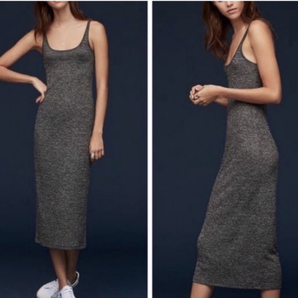 Babaton Freddie Scoop Neck Midi Tank Dress